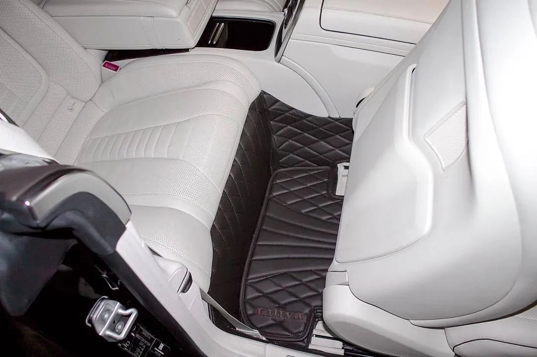 Rugs from eco-leather Vestis for Mercedes