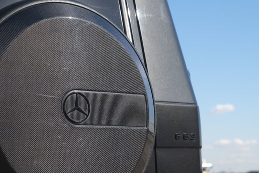 Hodoor Performance Carbon fiber Spare Wheel Cover For Mercedes G-class W463A New Model