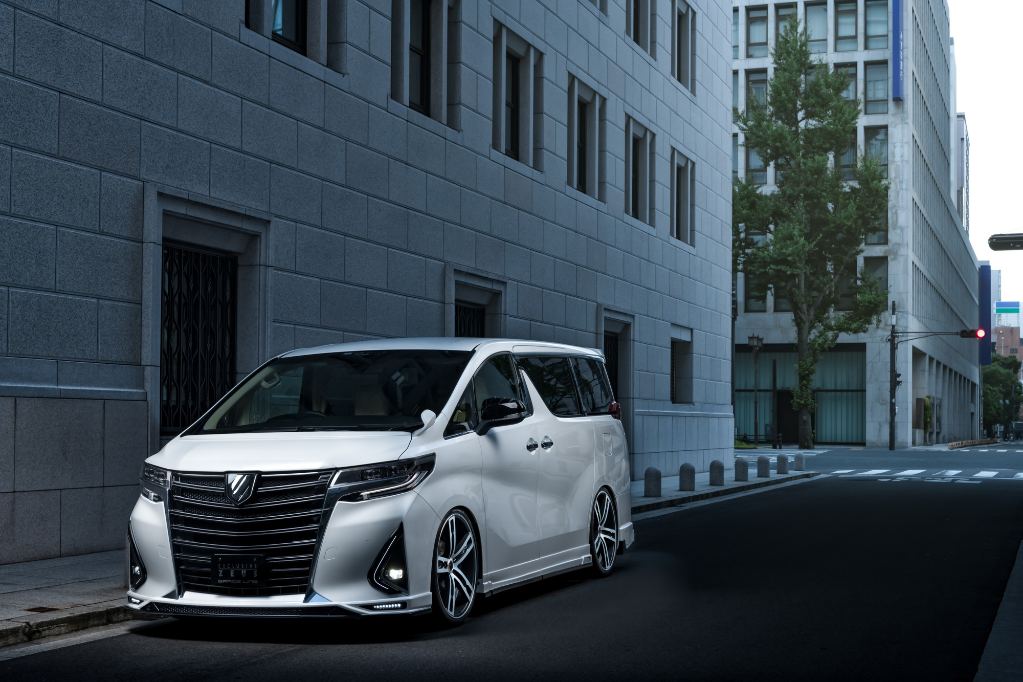 M'z Speed body kit for Toyota Alphard G/X grade ABS Plastic