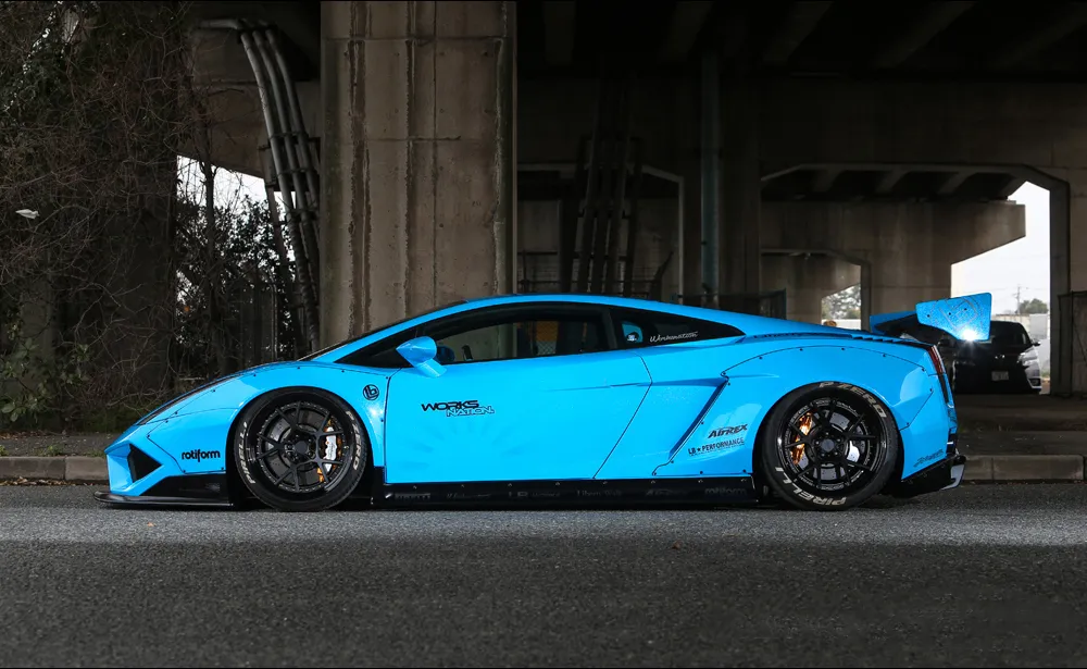 Check our price and buy Liberty Walk body kit for Lamborghini Gallardo!