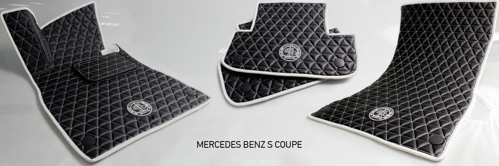 Rugs from eco-leather Vestis for Mercedes