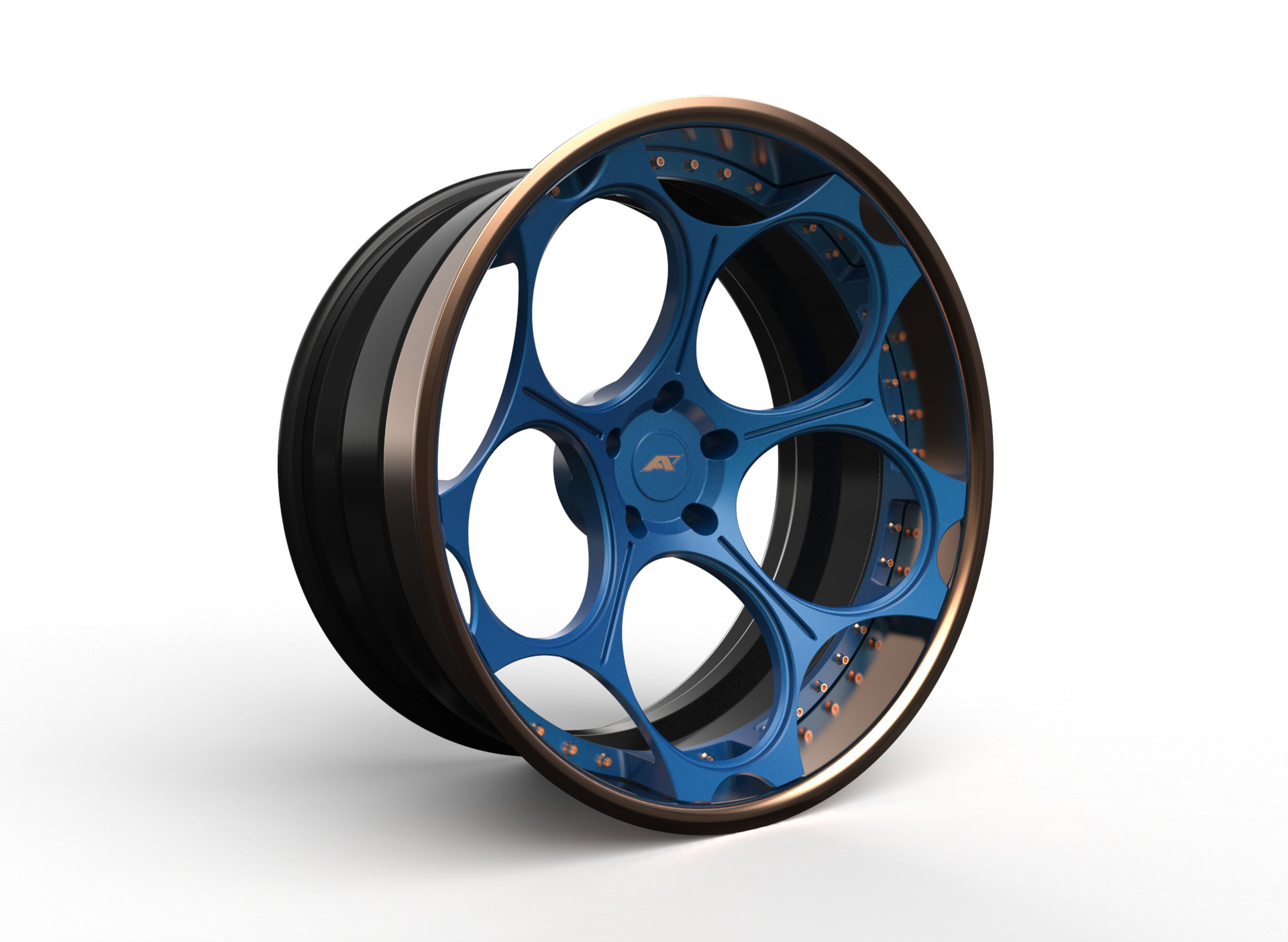 AMP Forged Wheels AMP LP 2-3P FLAT LIP