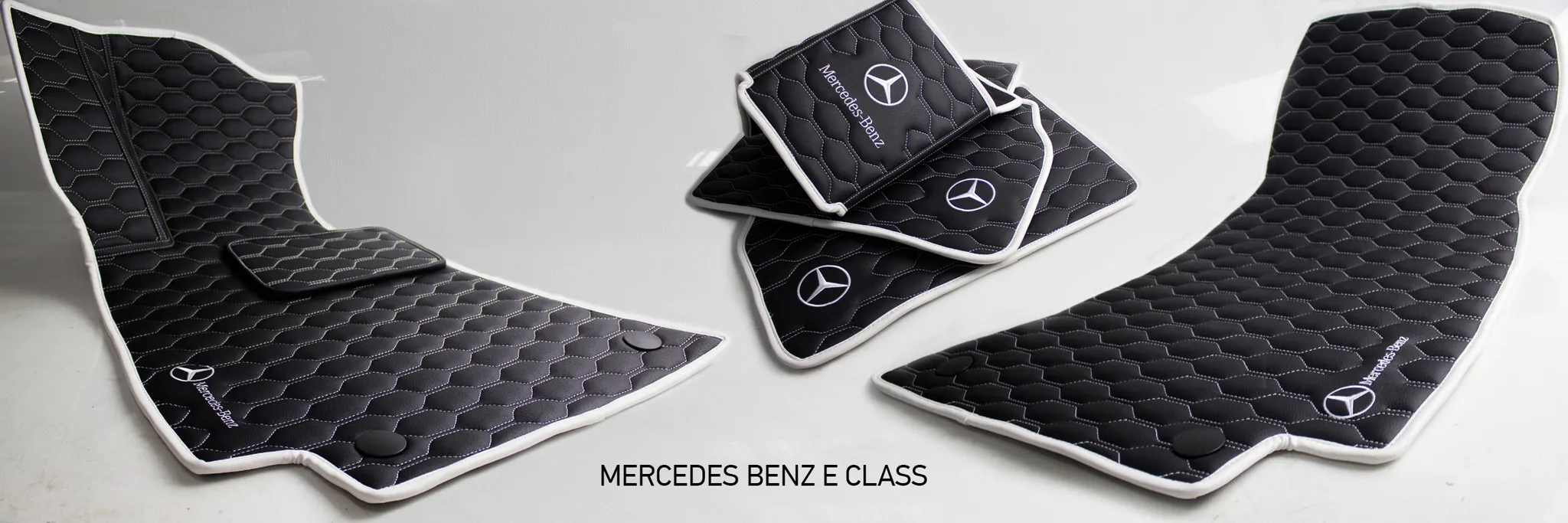 Rugs from eco-leather Vestis for Mercedes