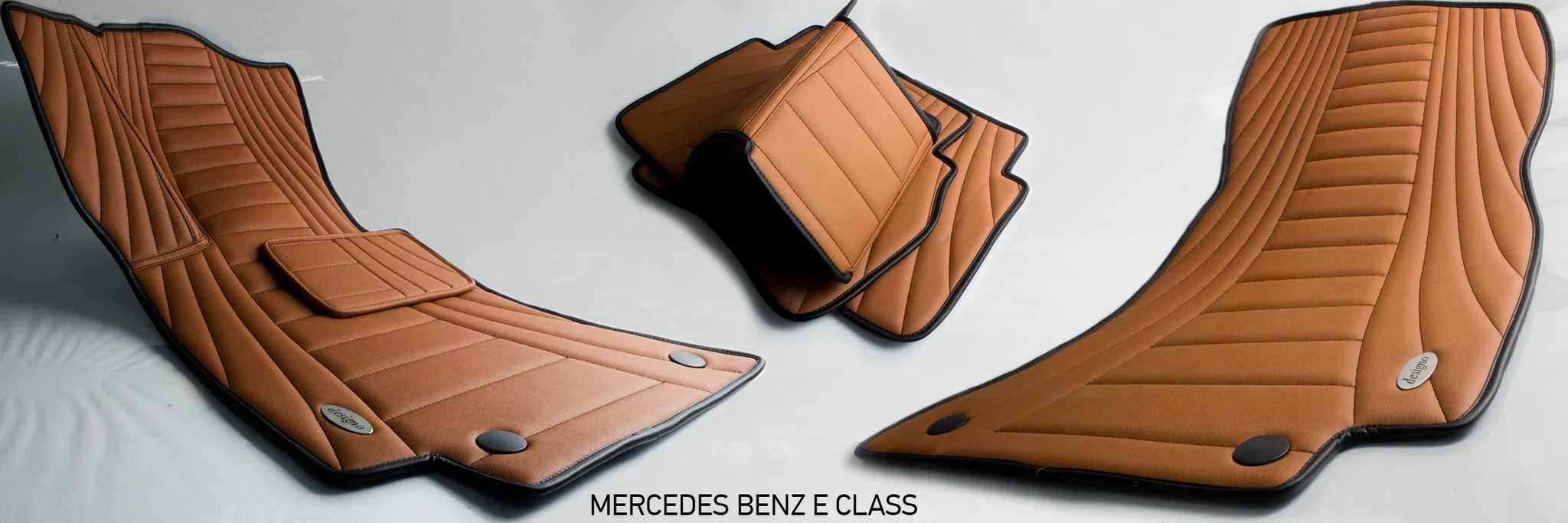 Rugs from eco-leather Vestis for Mercedes