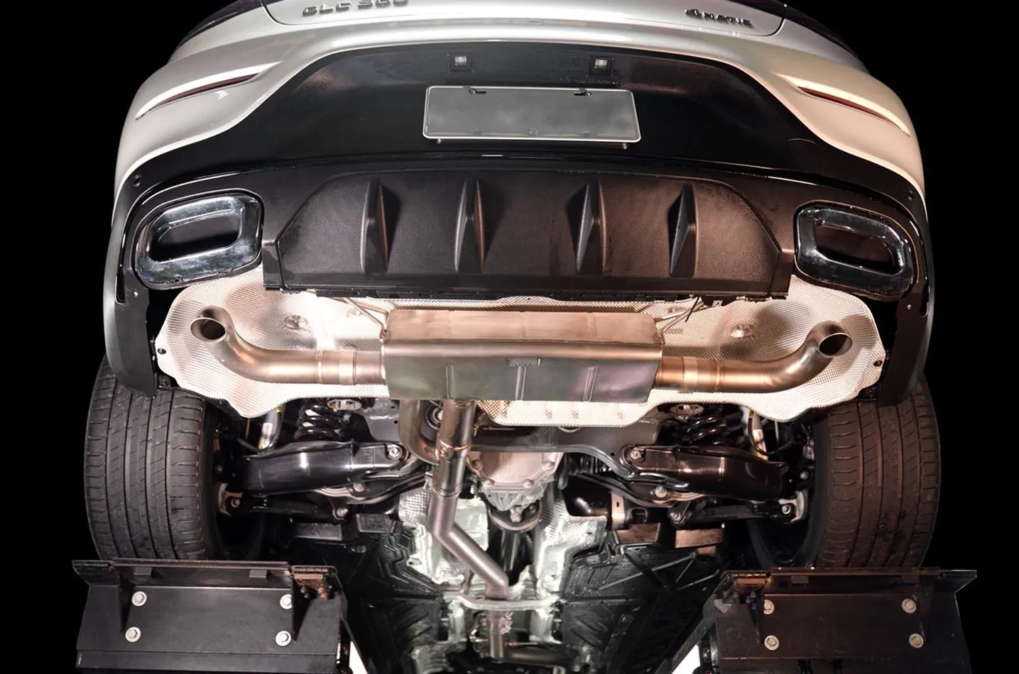 IPE exhaust system for Mercedes-Benz GLC250 / GLC300 (X253/C253) 2020 facelift