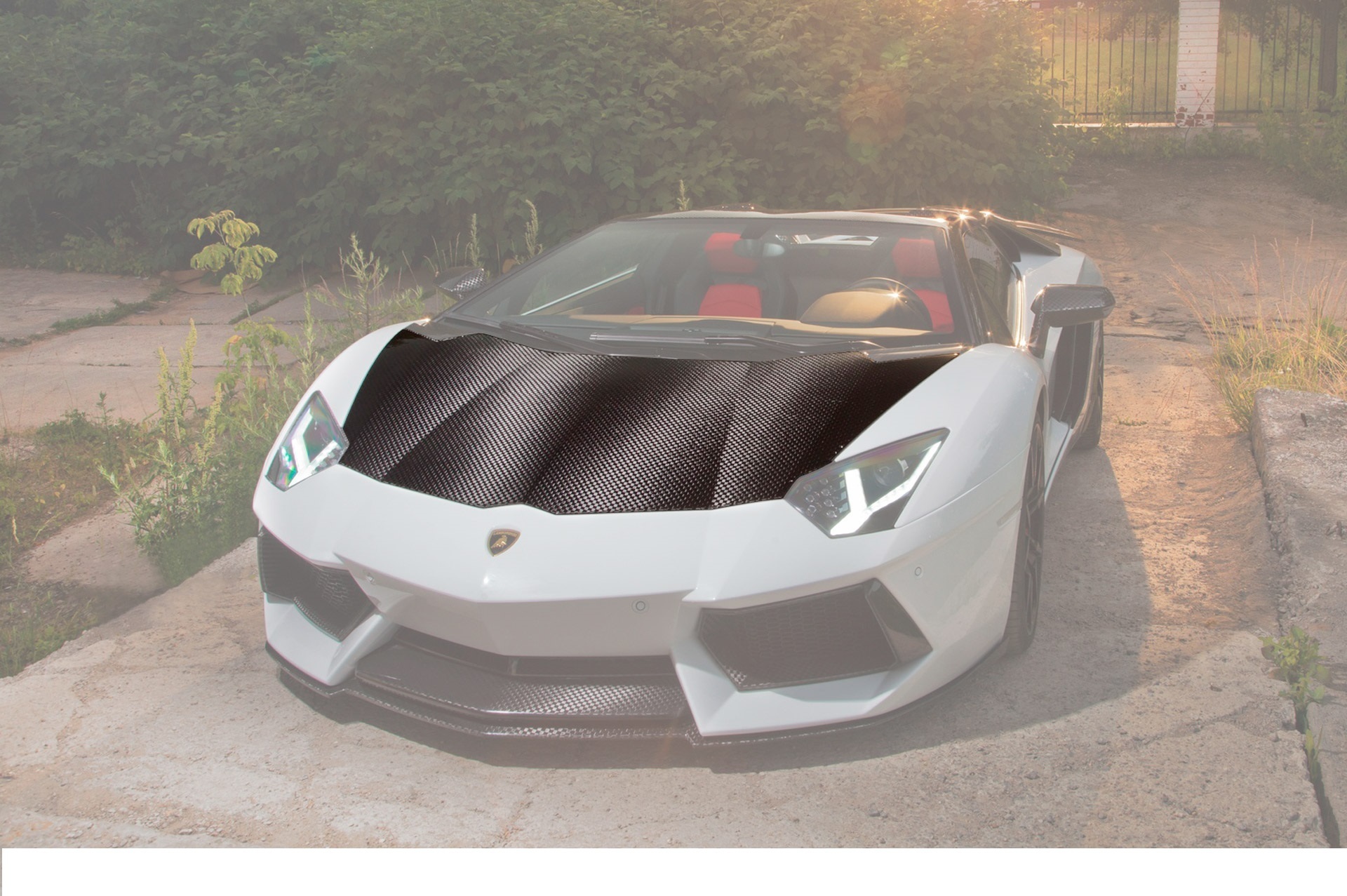Hodoor Performance Carbon fiber cowl Mansory Style 2 for Lamborghini Aventador