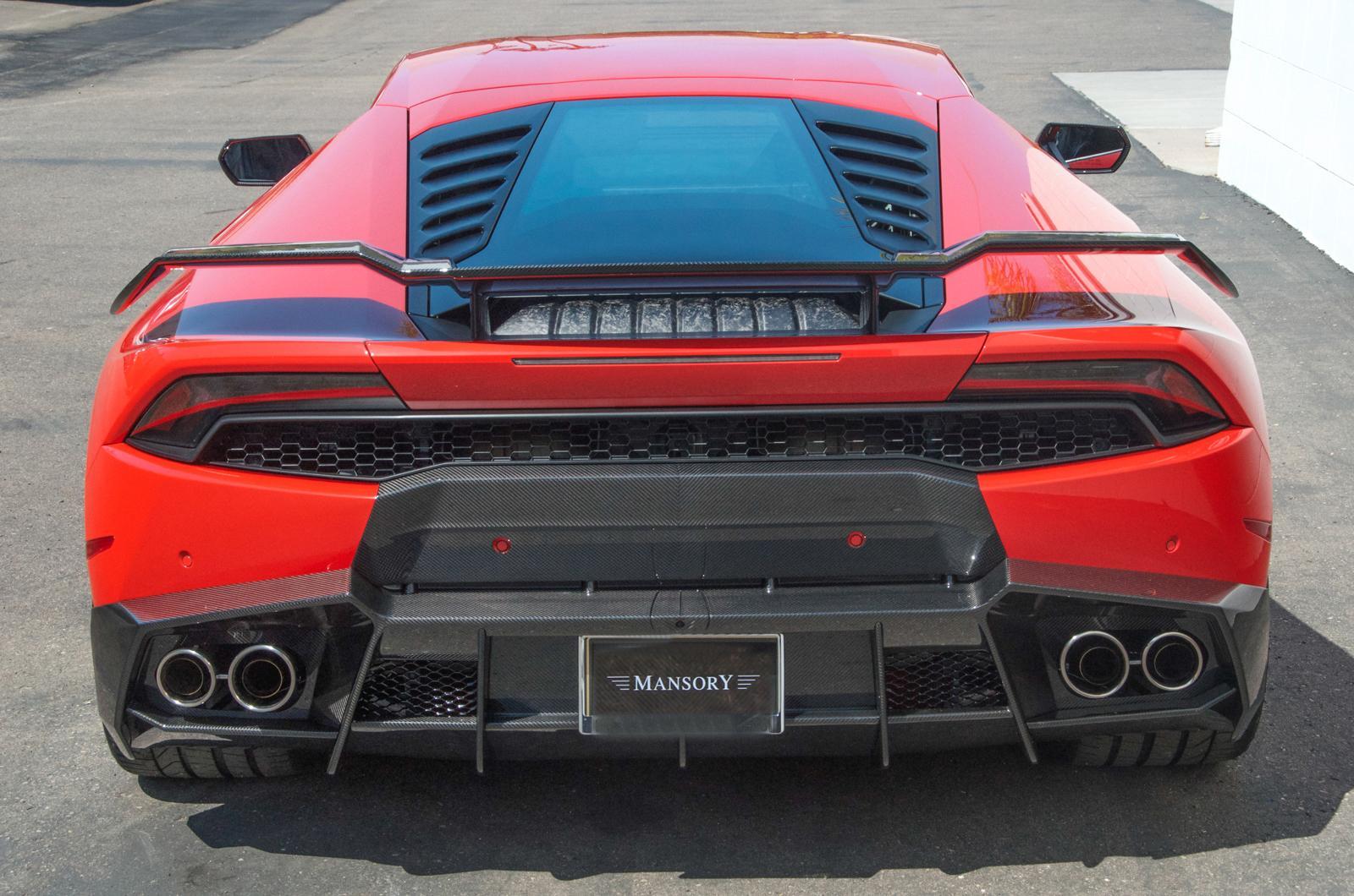 Mansory body kit for Lamborghini Huracan carbon
