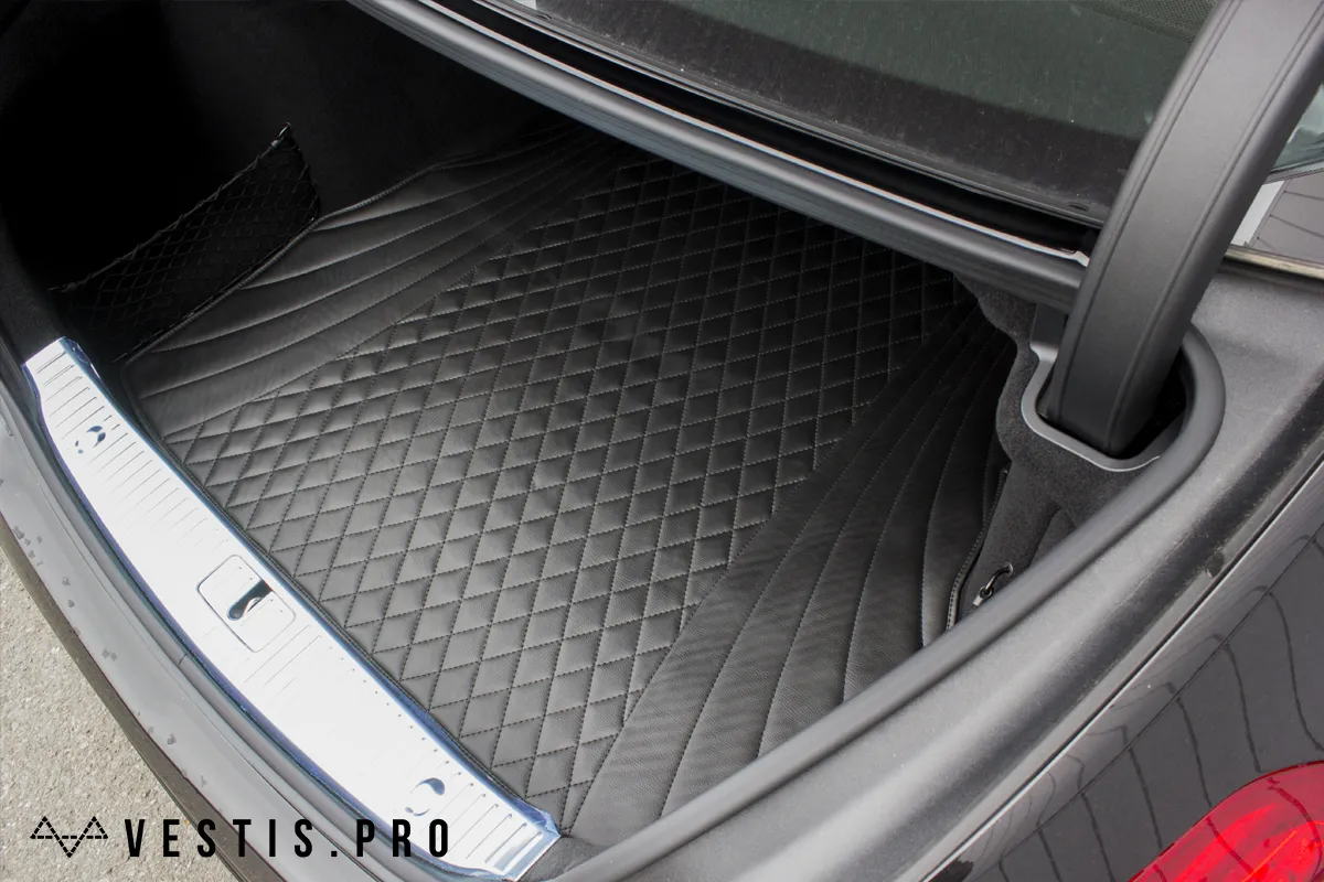 Rugs from eco-leather Vestis for Mercedes