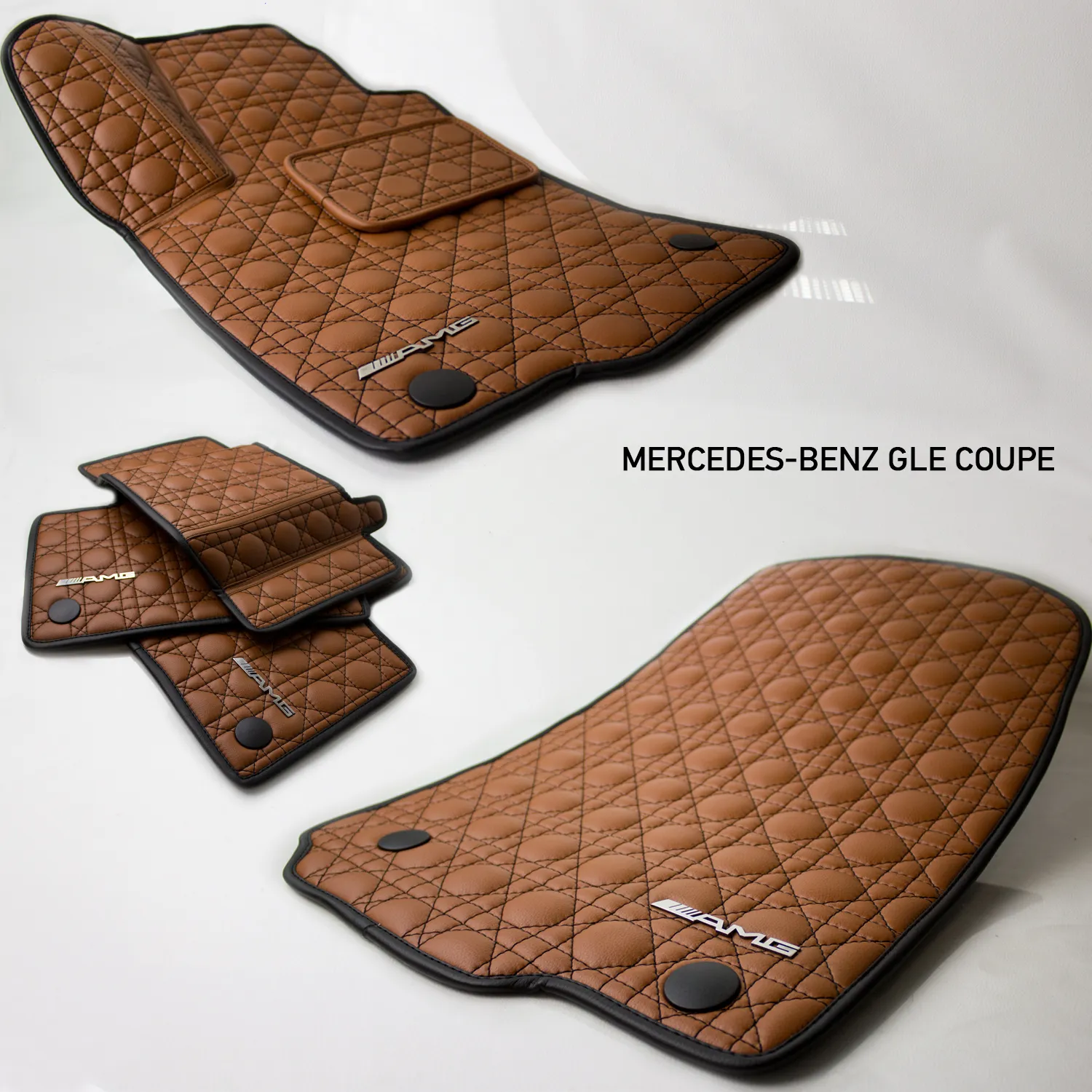Rugs from eco-leather Vestis for Mercedes