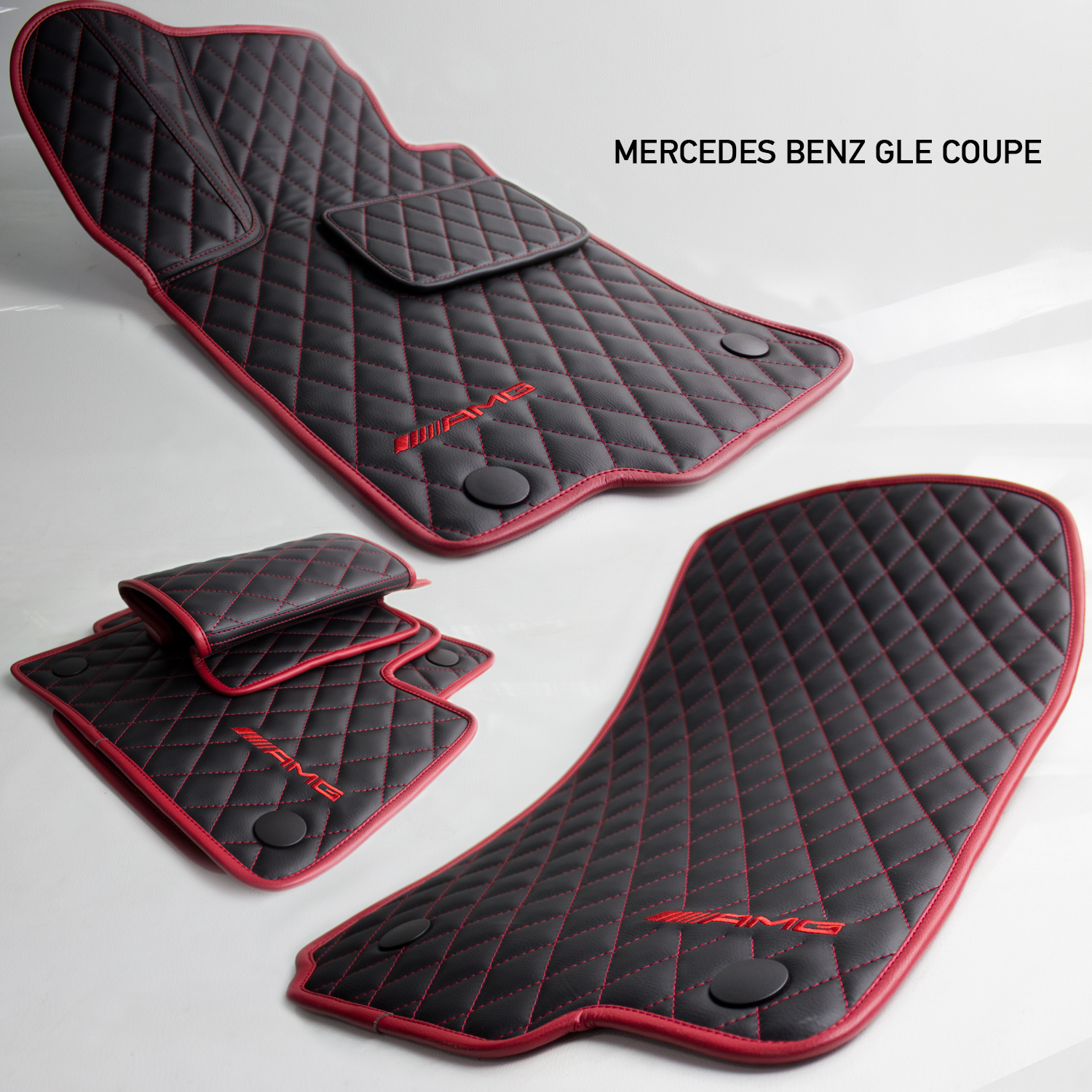 Rugs from eco-leather Vestis for Mercedes