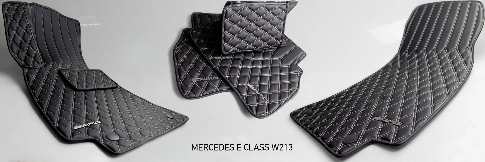 Rugs from eco-leather Vestis for Mercedes