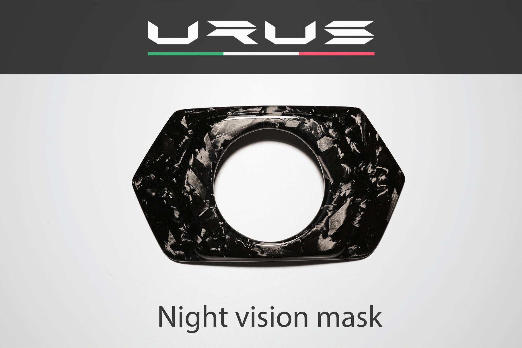 Carbon fiber night vision mask for Lamborghini Urus new style