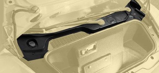 Hodoor Performance Carbon fiber windshield panel Mansory Style for Lamborghini Huracan