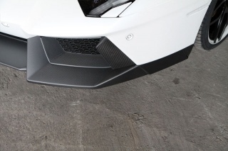 Hodoor Performance Carbon fiber front bumper spoiler Novitec Style for Lamborghini Aventador