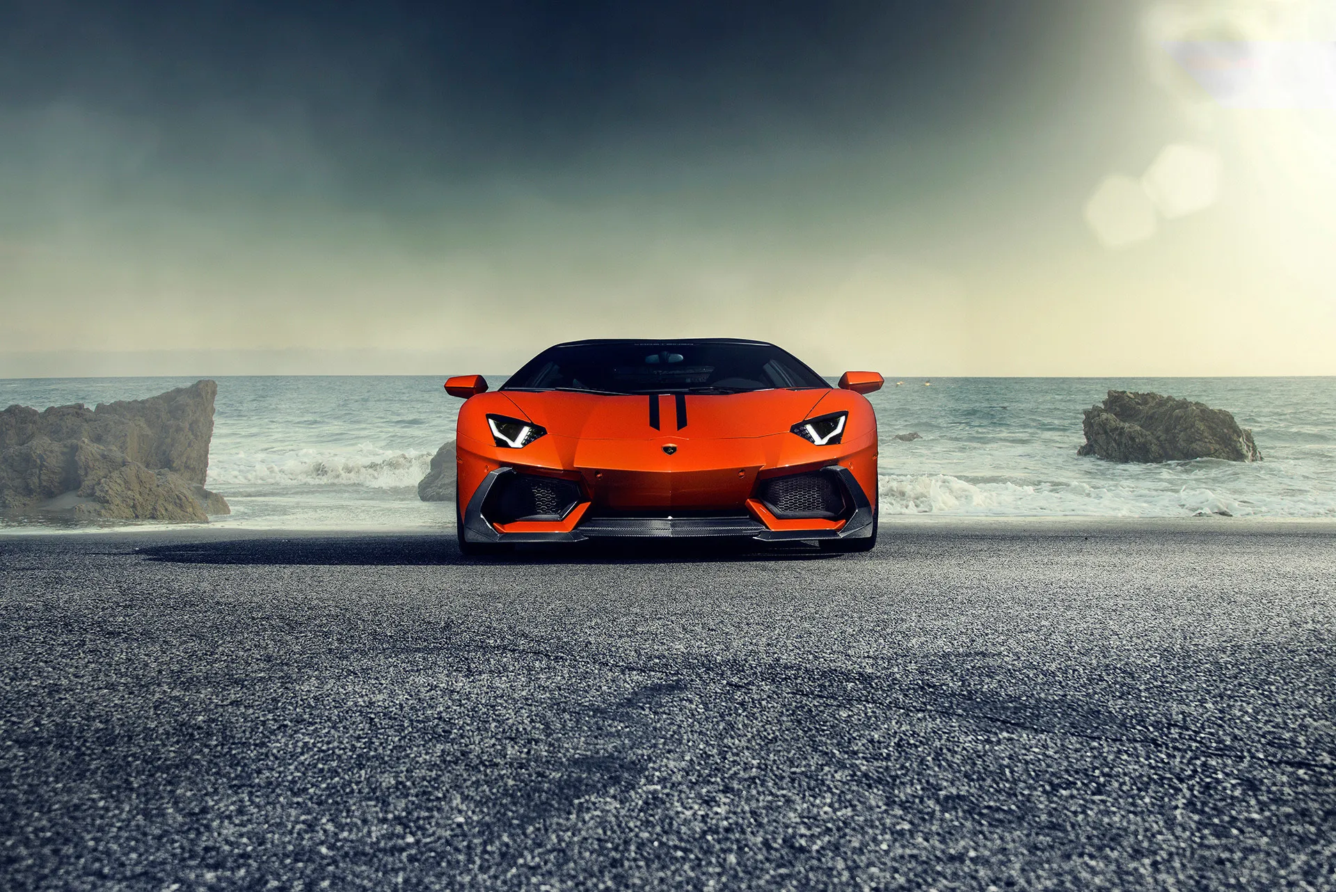 Vorsteiner Nero body kit for Lamborghini Aventador latest model