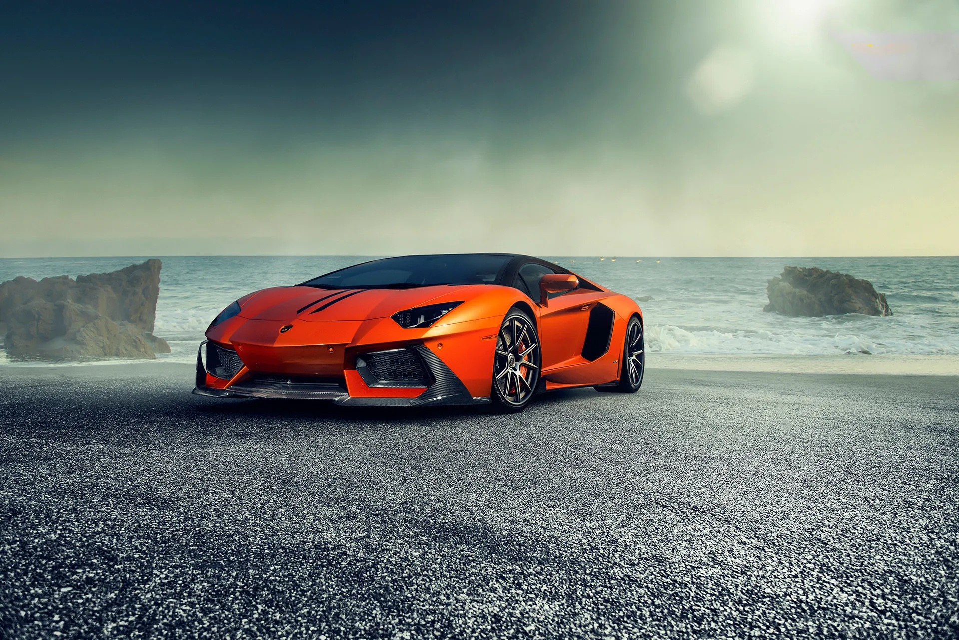 Vorsteiner Nero body kit for Lamborghini Aventador new model