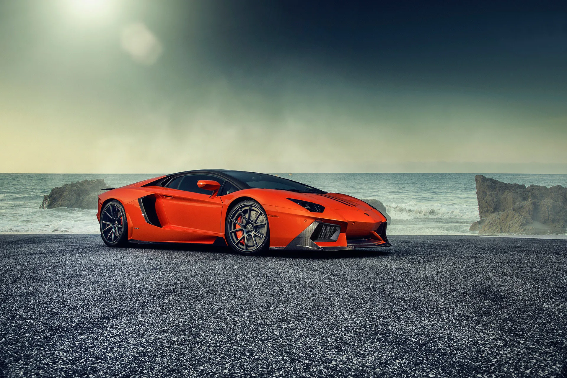 Vorsteiner Nero body kit for Lamborghini Aventador new style