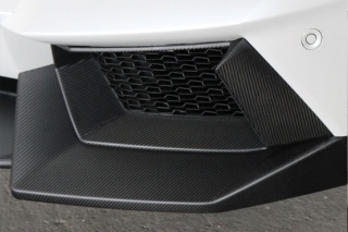 Hodoor Performance Carbon fiber front bumper air intakes Novitec Style for Lamborghini Aventador