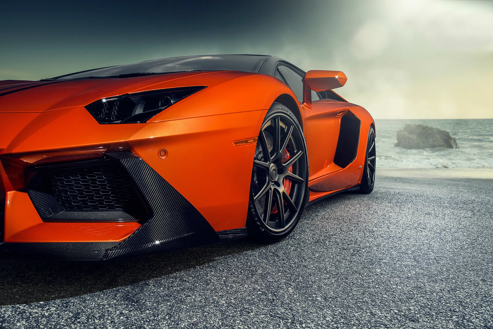 Vorsteiner Nero body kit for Lamborghini Aventador latest model