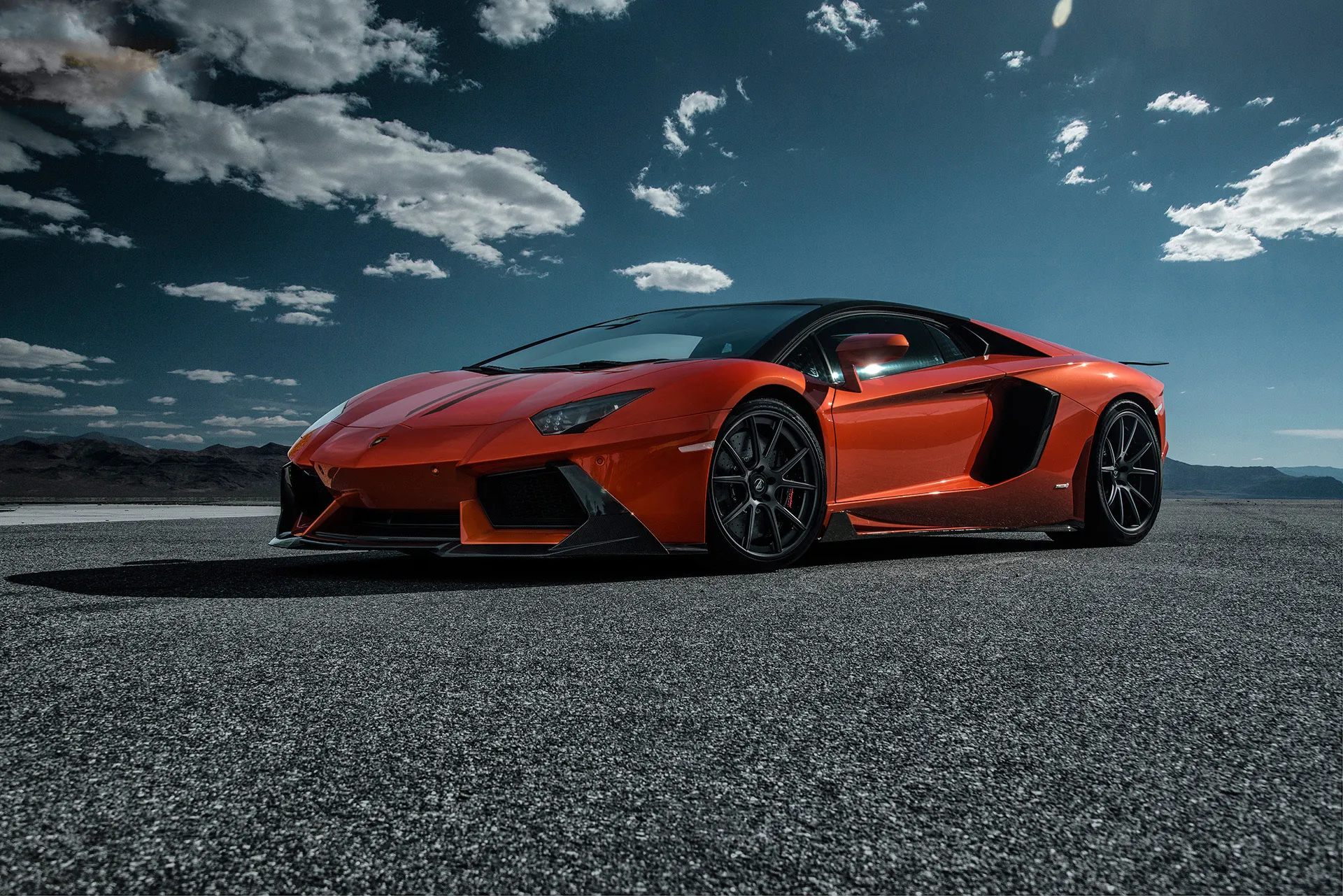 Vorsteiner Nero body kit for Lamborghini Aventador latest model