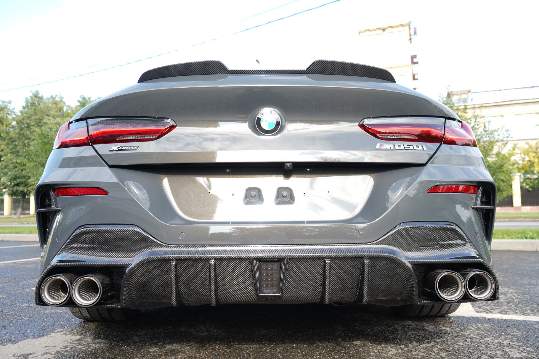 Hodoor Performance Carbon Fiber Rear Diffuser for BMW 8 Buy with