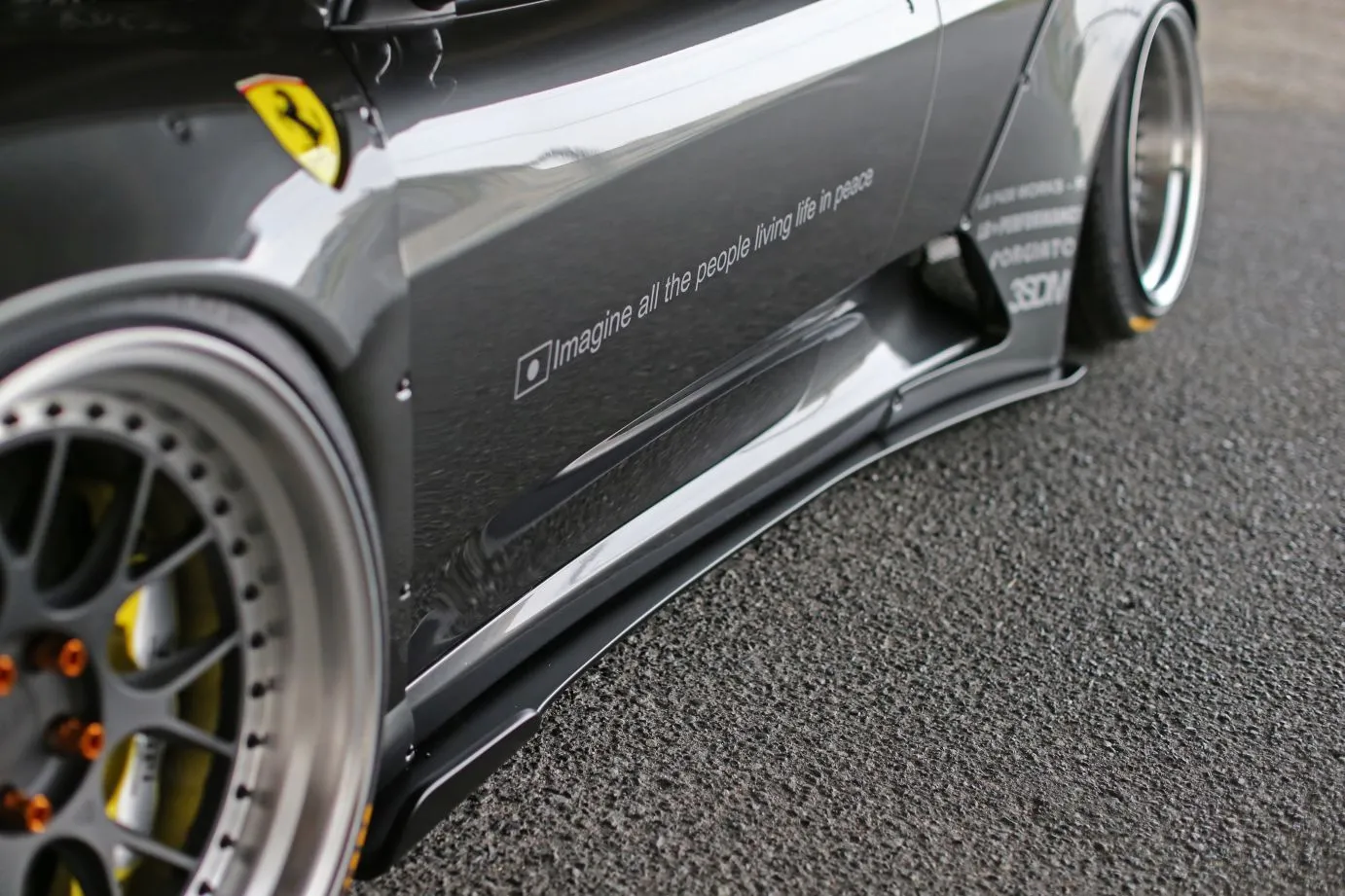 Liberty Walk Silhouette Works body kit for Ferrari F430 new style