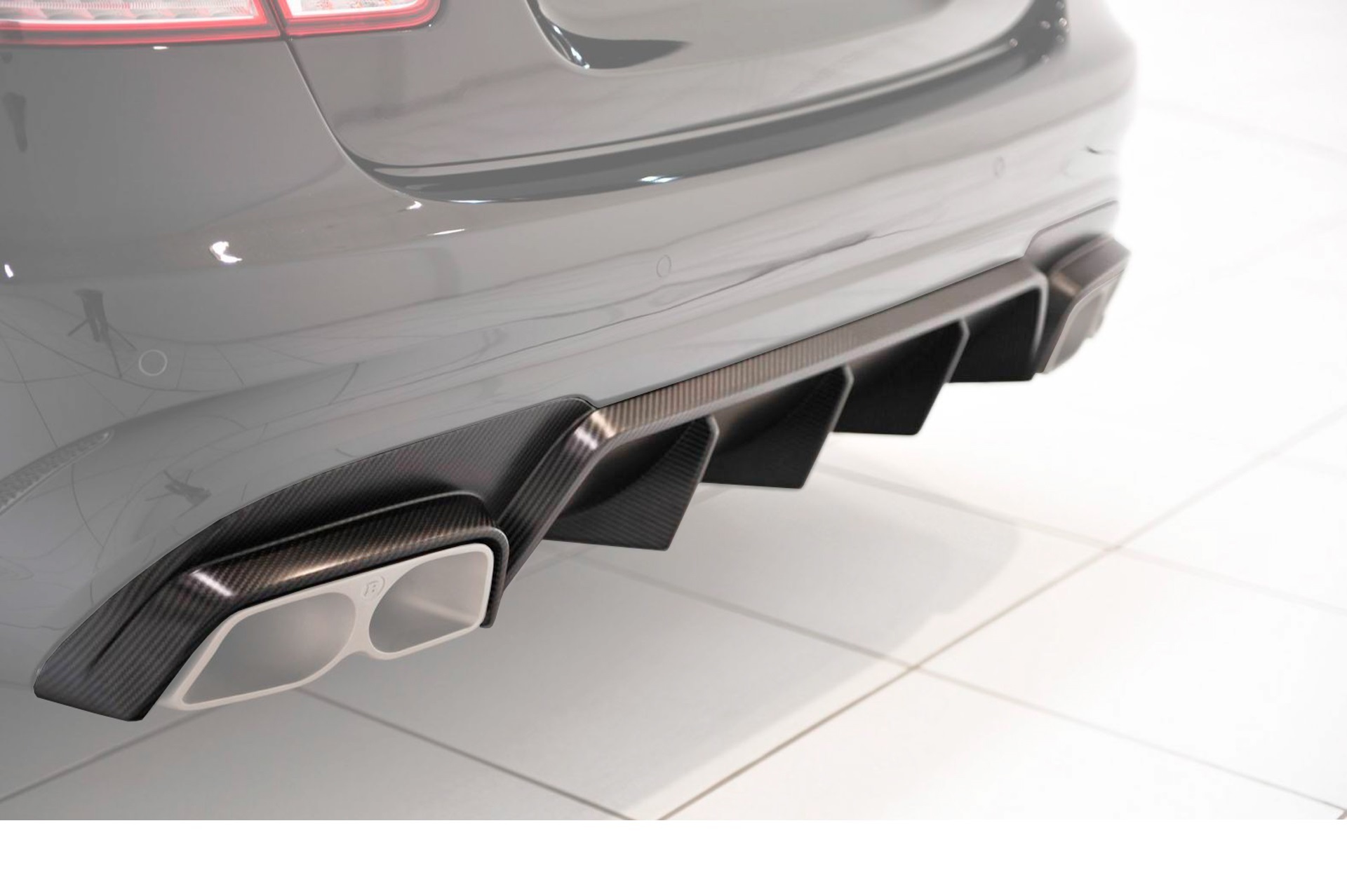 Carbon Fiber Rear Bumper Diffuser for Mercedes E-class W212 Buy