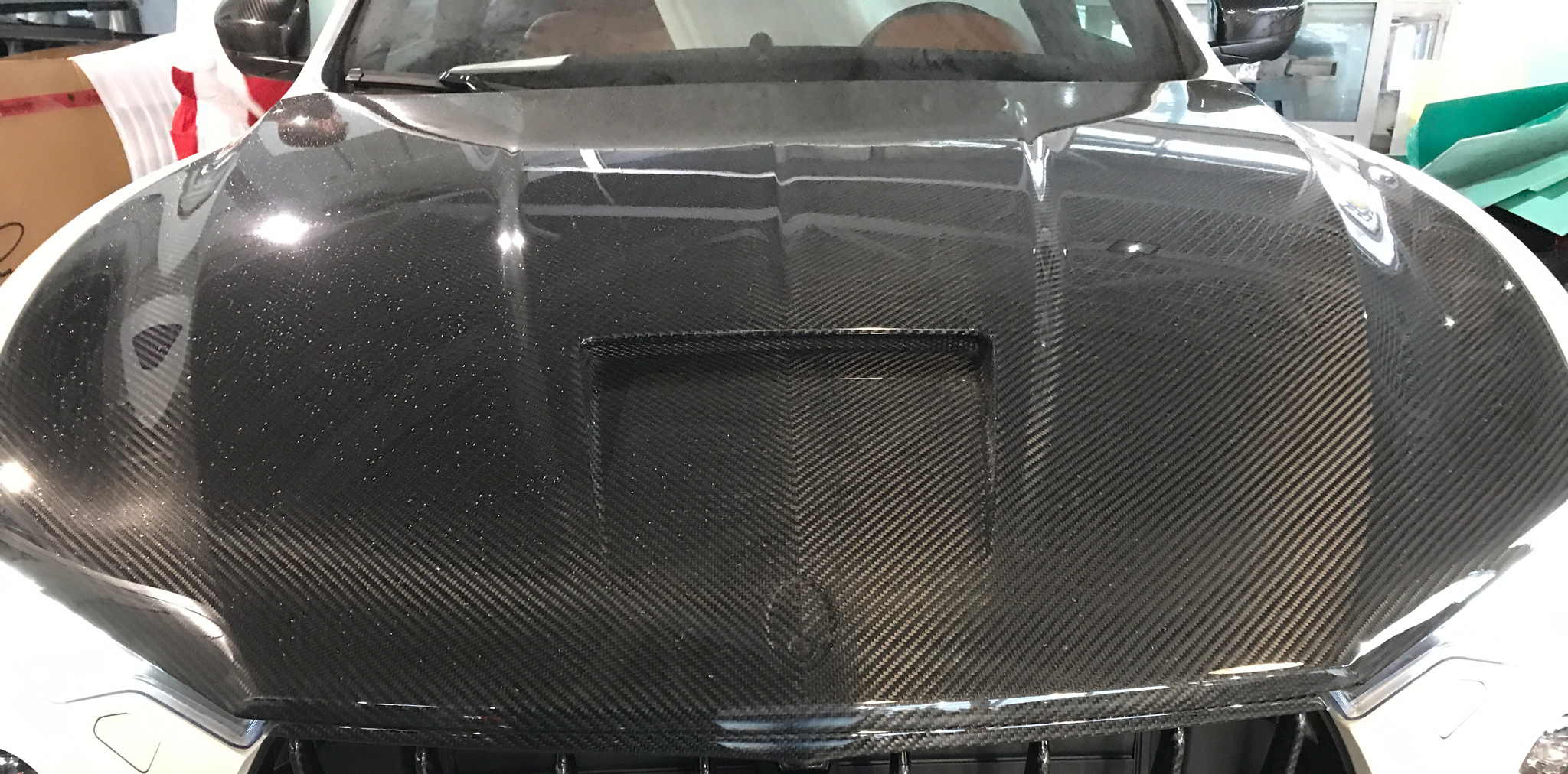 Carbon fiber bonnet 63 AMG for Mercedes E-class W213