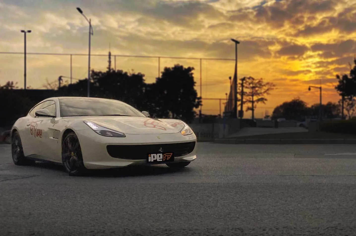 IPE exhaust system for Ferrari GTC4Lusso T