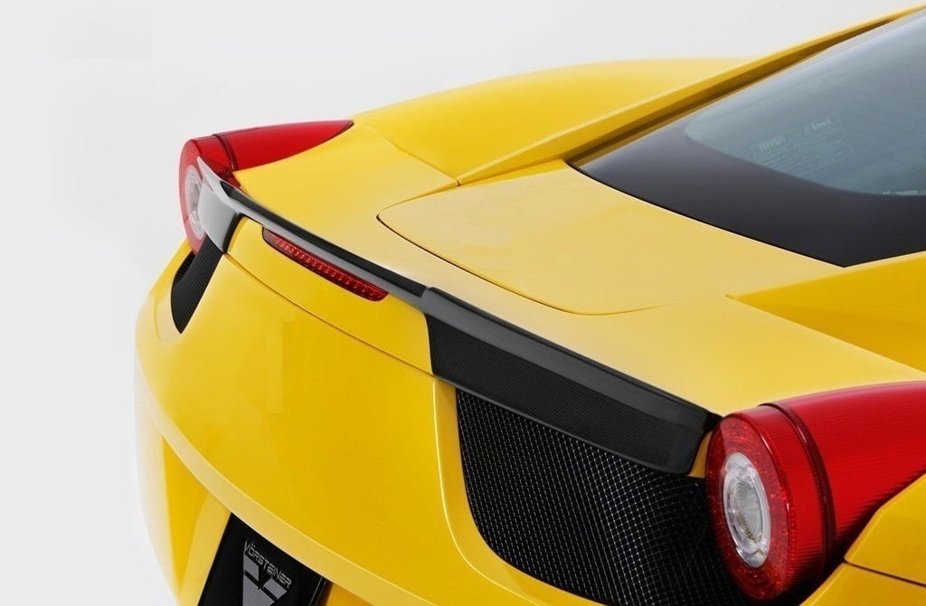 VORSTEINER STYLE CARBON REAR TRUNK SPOILER for Ferrari 458 Italia new model