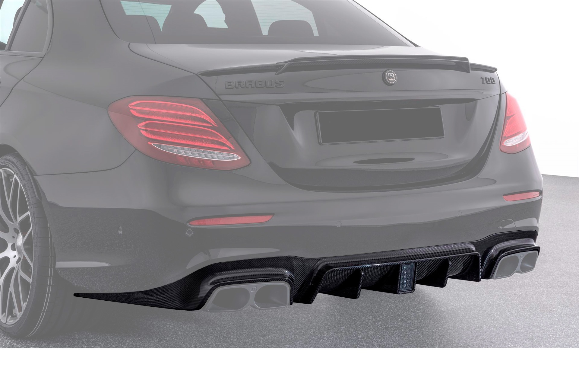 Carbon fiber diffuser 63 AMG for Mercedes E-class W213