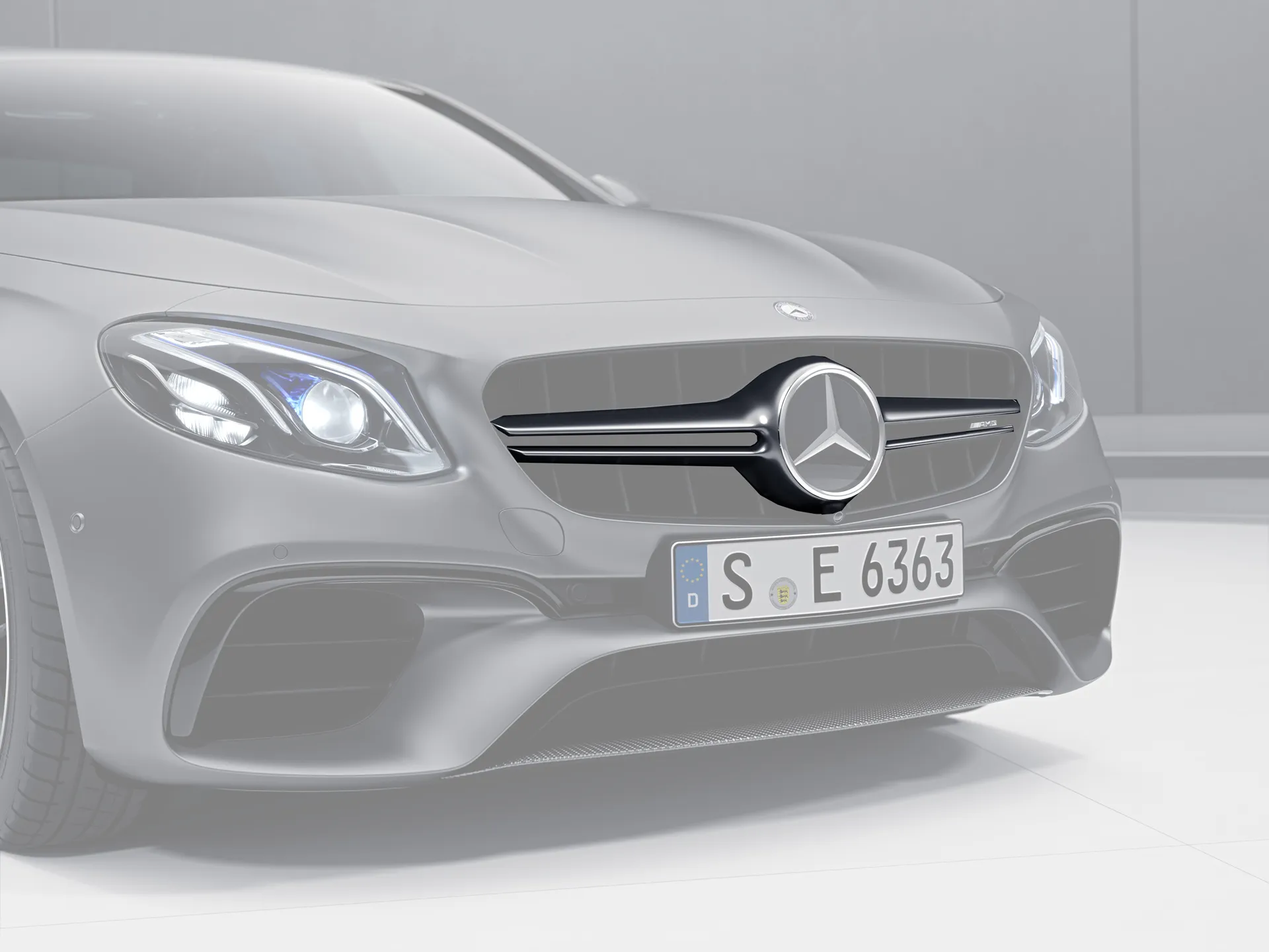 Hodoor Performance Carbon fiber grille 63 AMG Style for Mercedes E-class W213