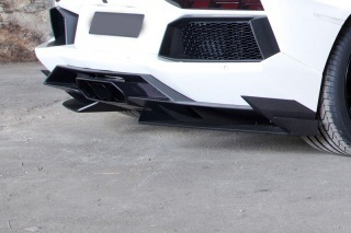 Hodoor Performance Сarbon fiber diffuser Novitec Style for Lamborghini Aventador