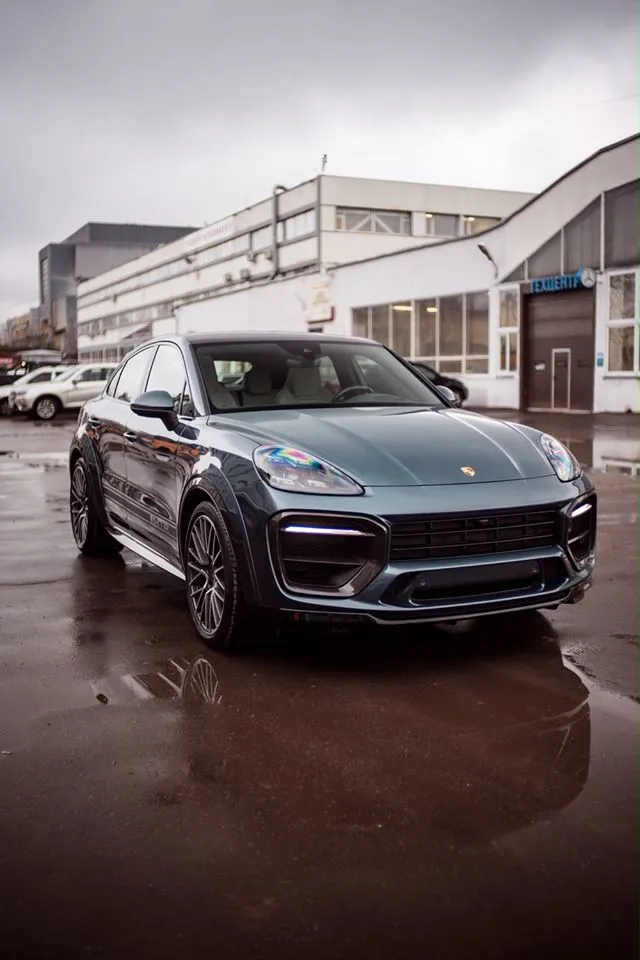 Check price and buy MTR Design Wide Body Carbon Fiber kit for Porsche Cayenne Coupe