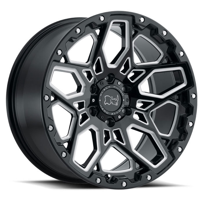 Black Rhino Shrapnel light alloy wheels