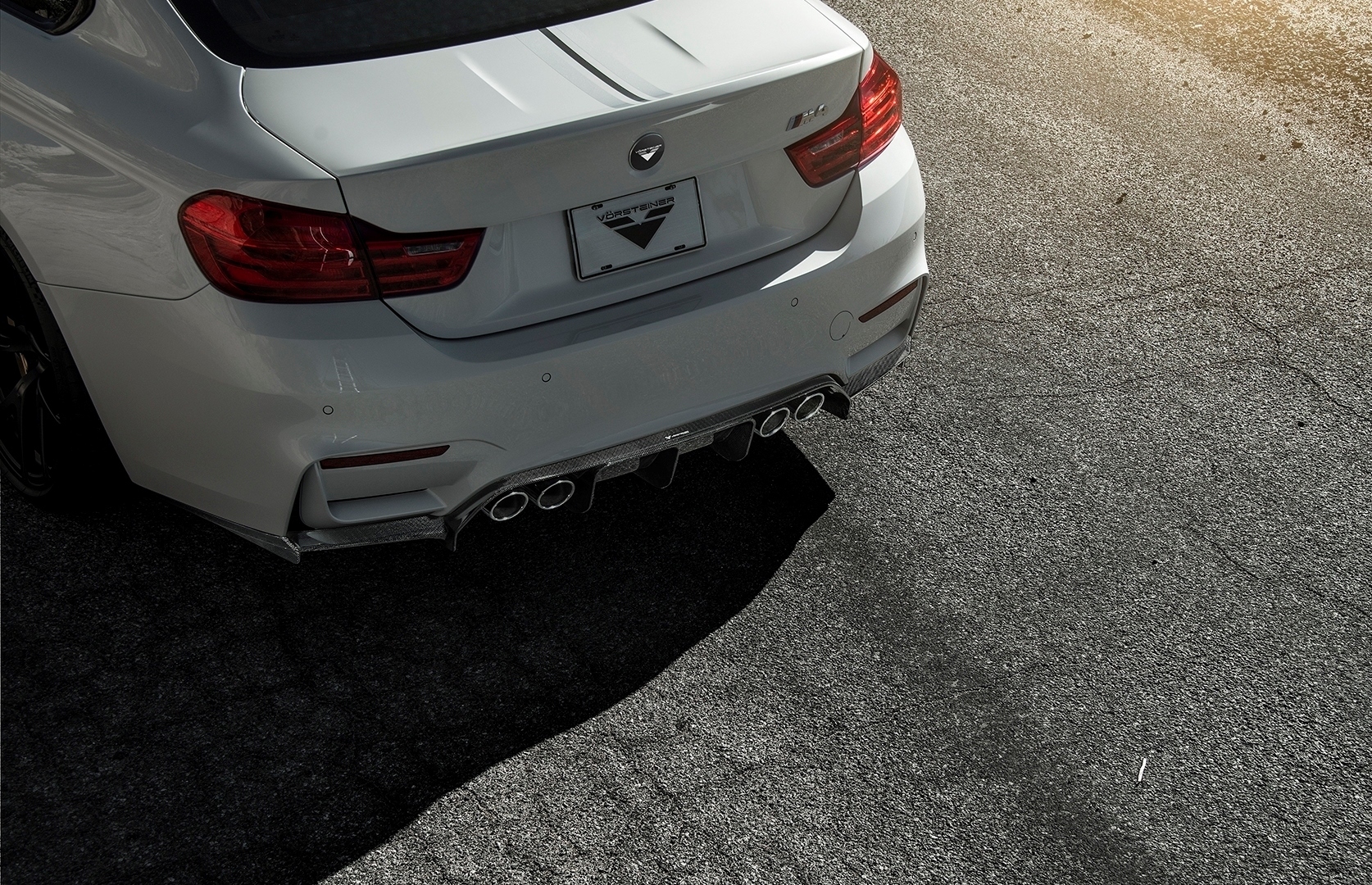 VORSTEINER STYLE CARBON exhaust tips FOR BMW M4 NEW MODEL