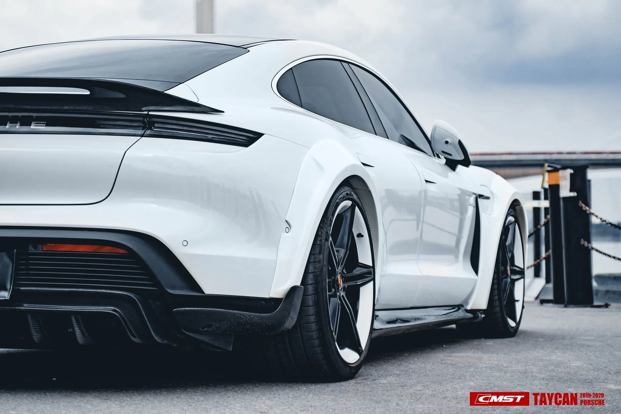Check our price and buy CMST Carbon Fiber Body Kit set Style for Porsche Taycan Turbo & Turbo S
