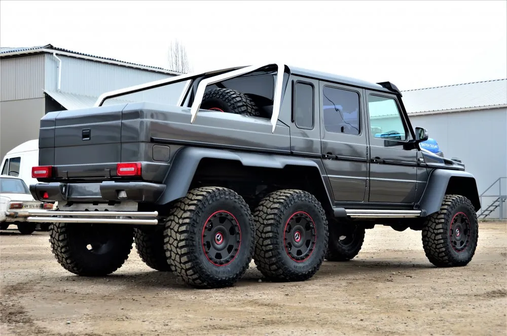 Mercedes-AMG G-class 63 to 6x6 Conversion kit