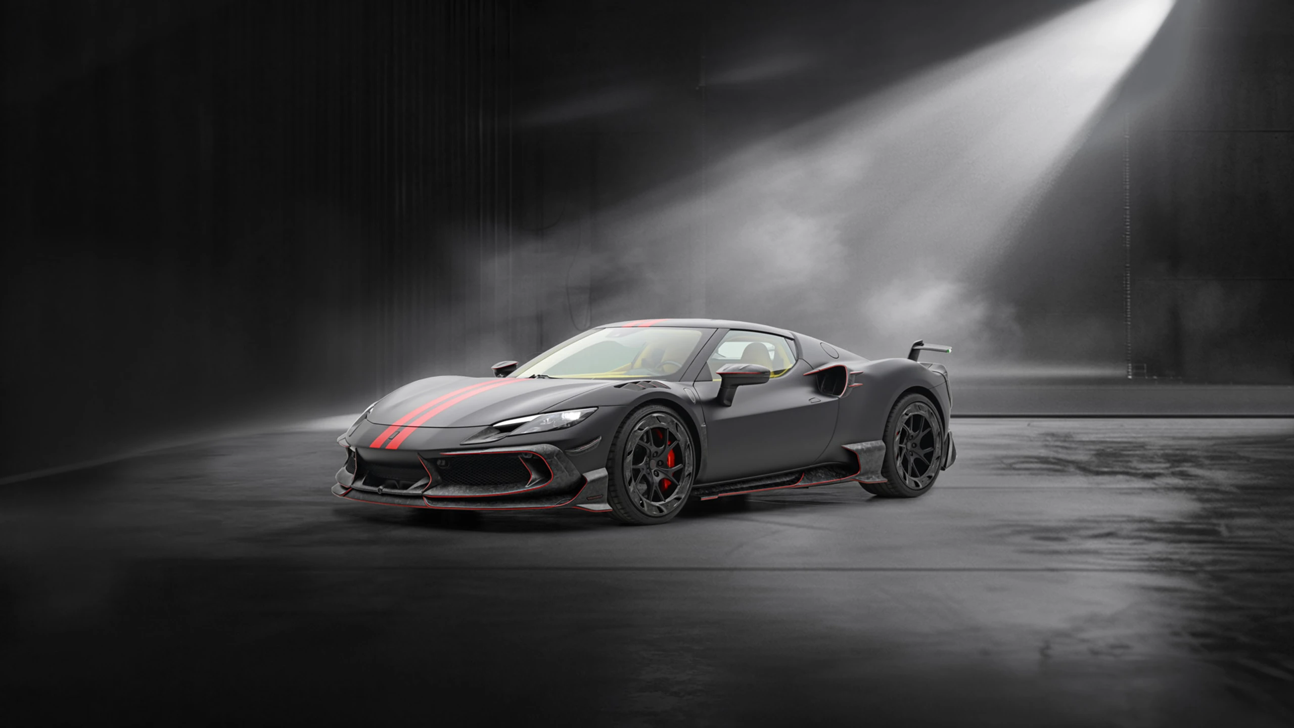 Mansory Ferrari 296 GTB front view