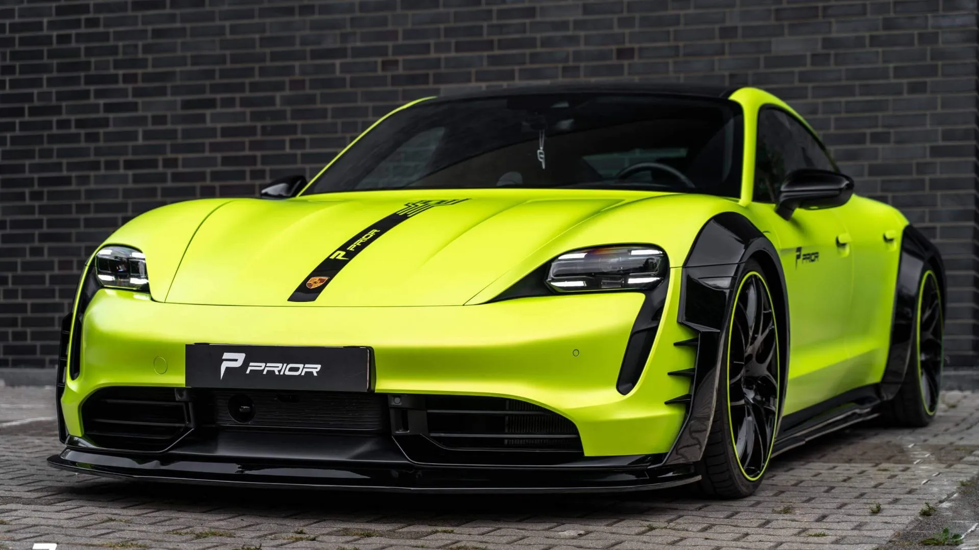 Front Spoiler Prior Design PD TE widebody for Porsche Taycan