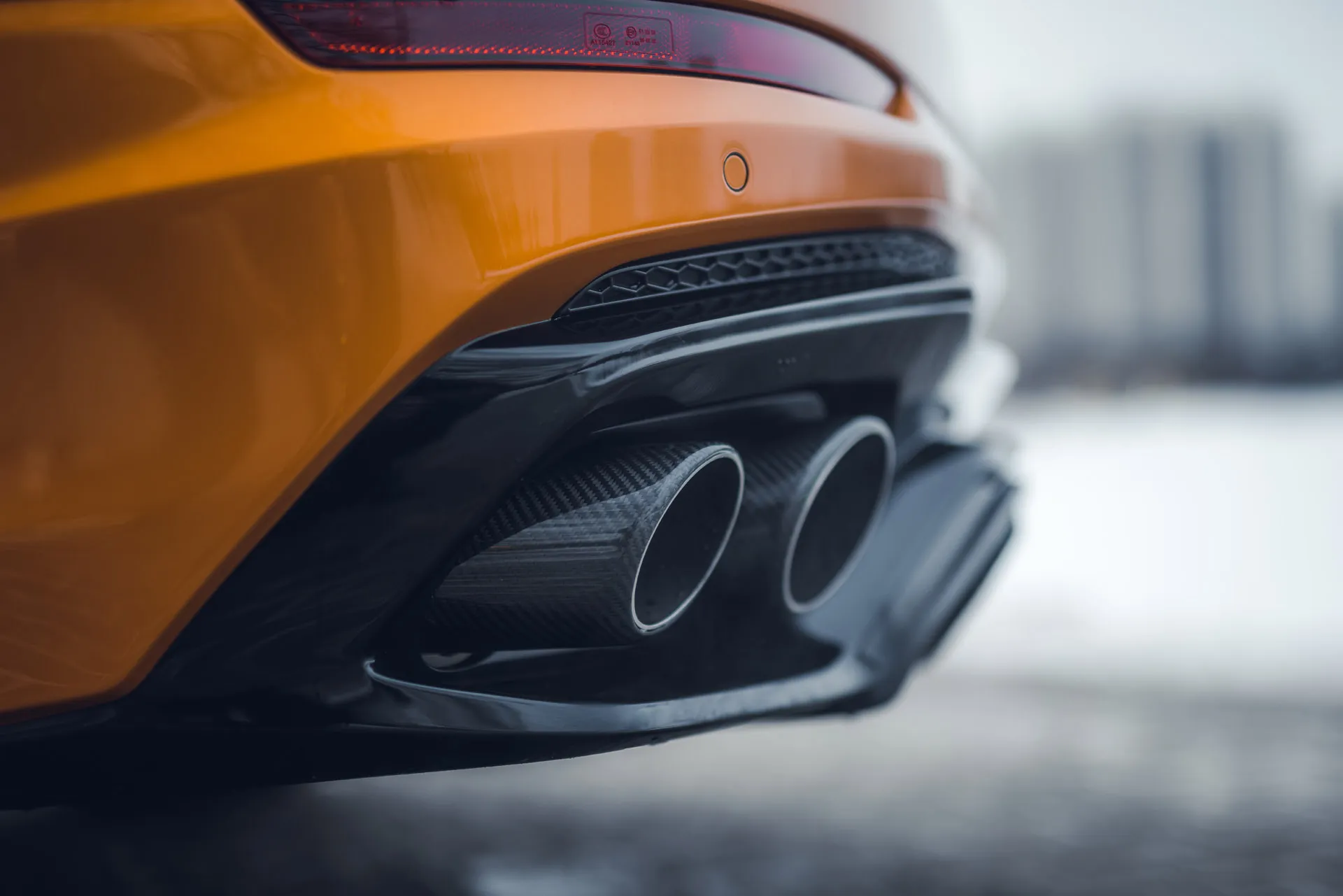 Rear bumper MTR Design for Audi Q8