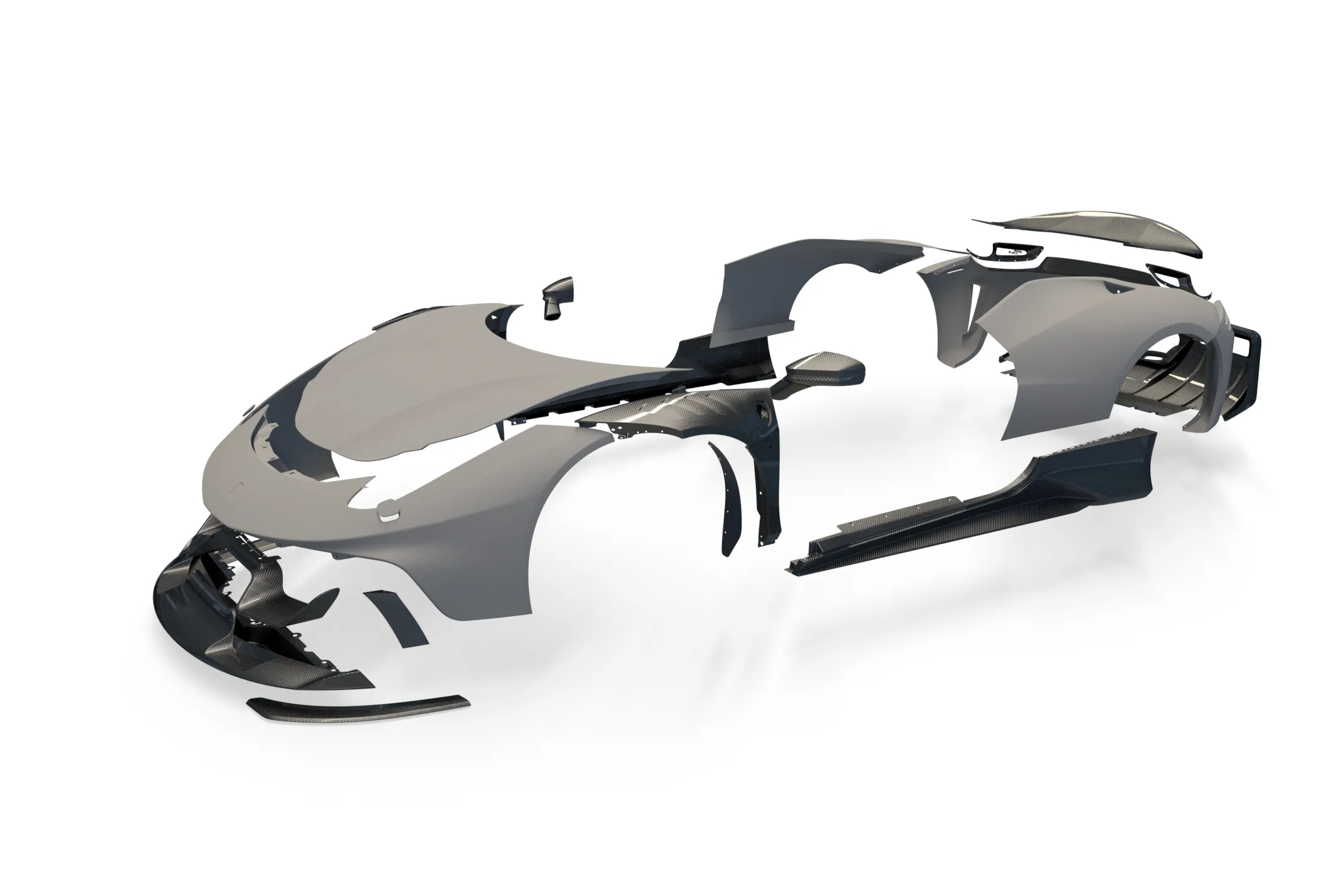 Check price and buy Duke Dynamics Body kit set for Ferrari 458

