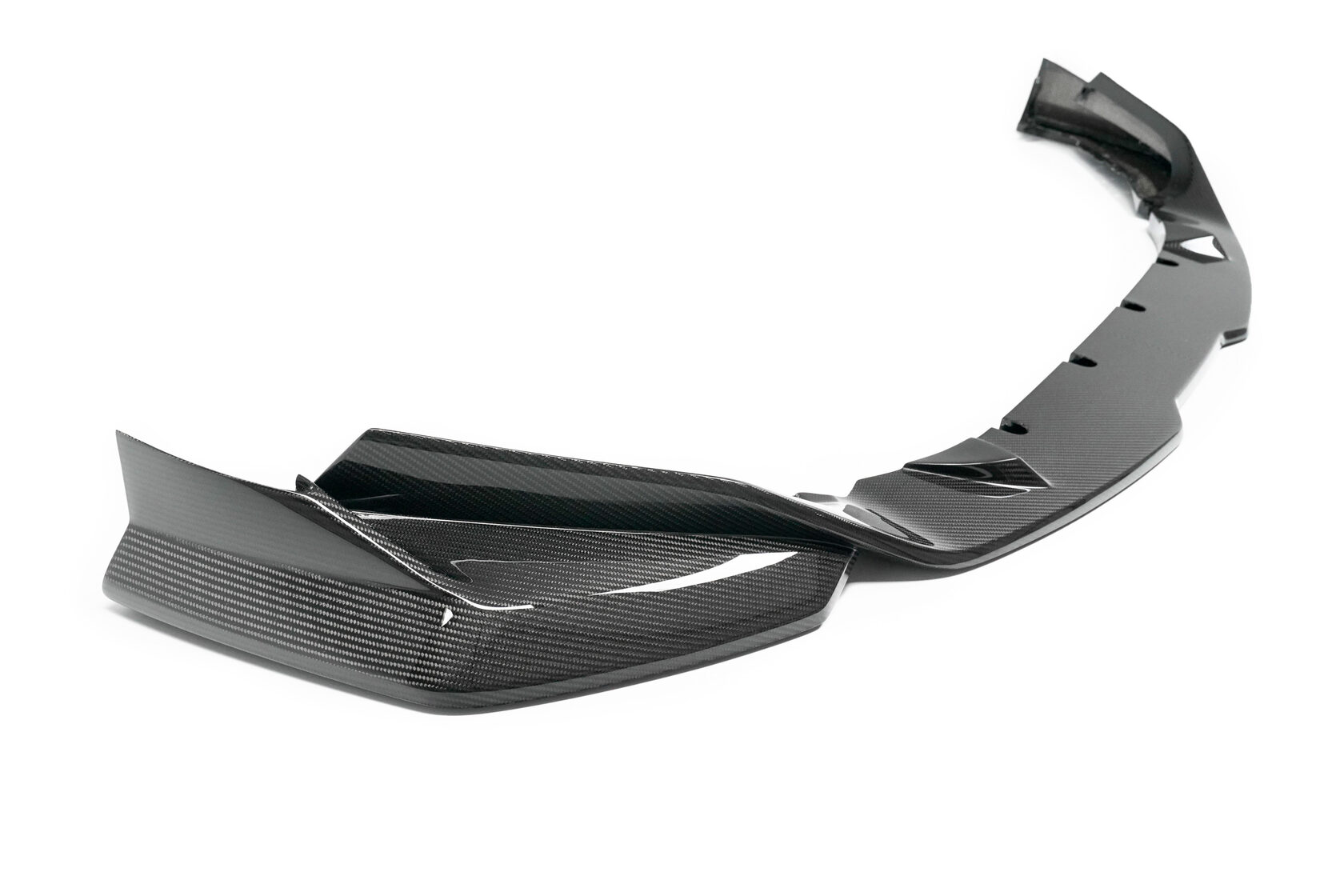 Front bumper lip Streetfighter Forged Carbon for BMW M3 G80