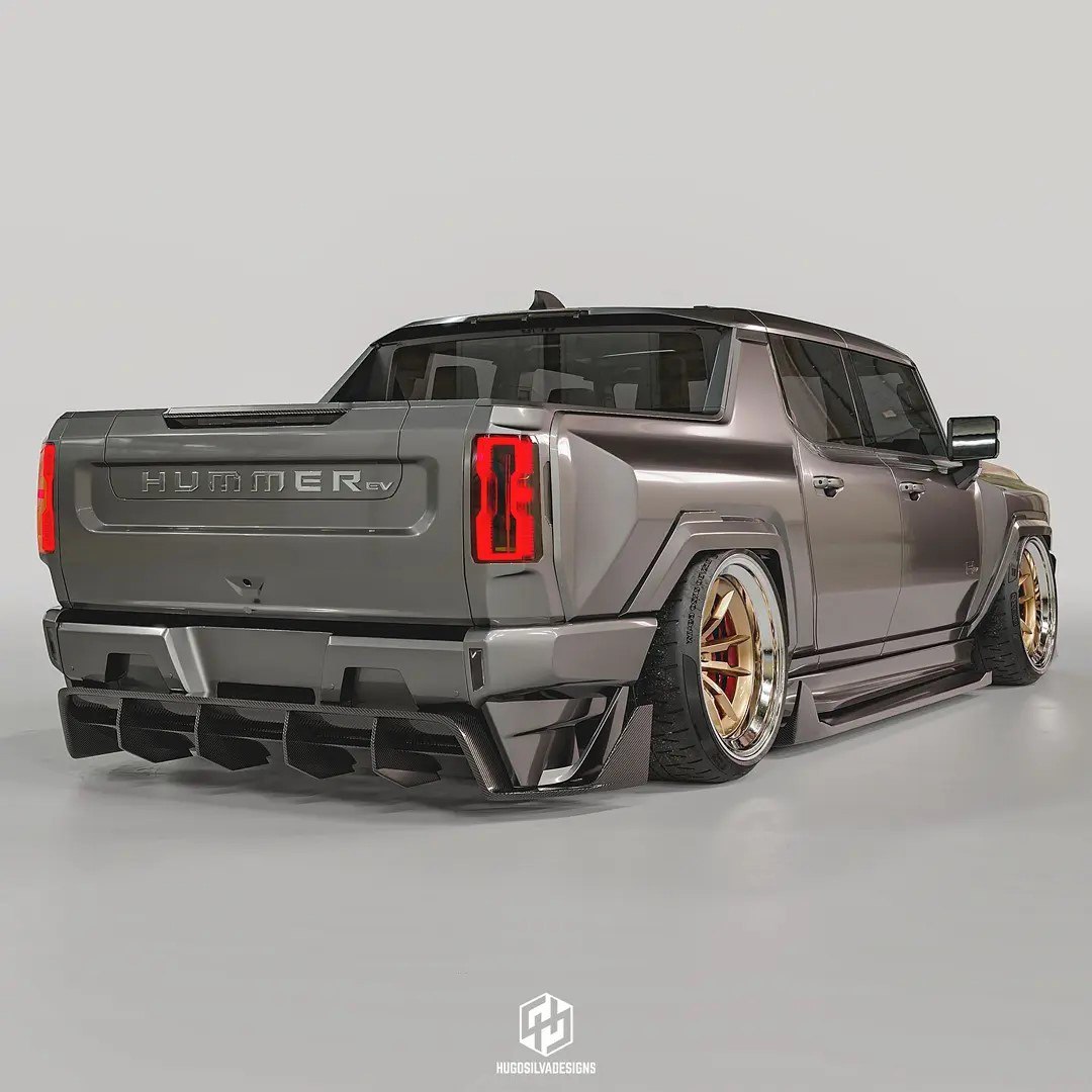 Hummer EV 2022 Custom Body Kit by Hugo Silva