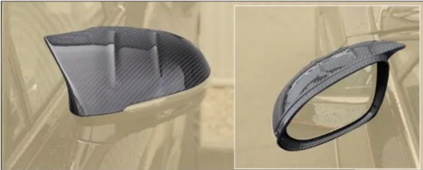 Mirror housing II Mansory Carbon for Bentley Continental GT GTC V8