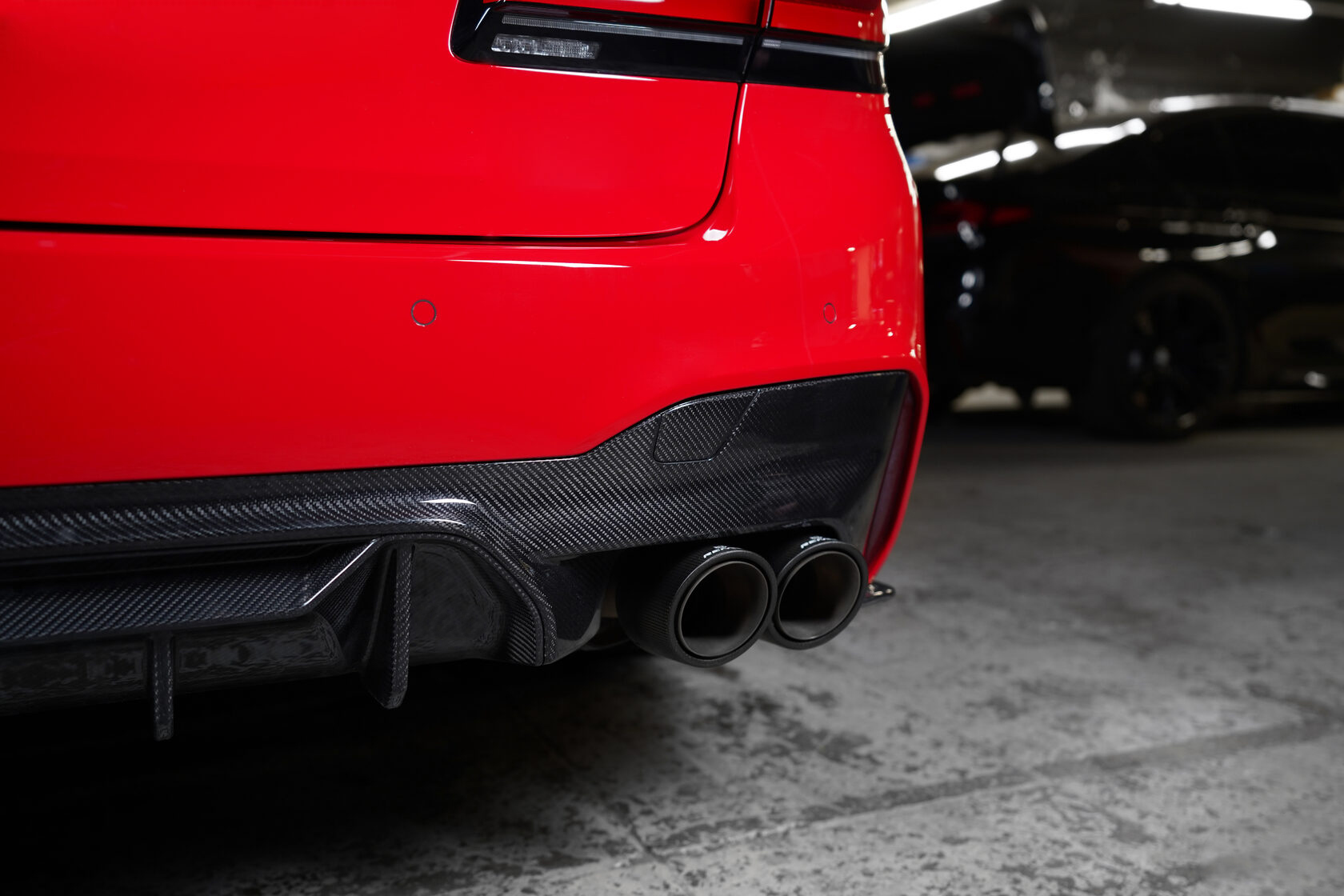 Rear Bumper diffuser M performance Max Carbon for BMW M5 F90 LCI Restyling