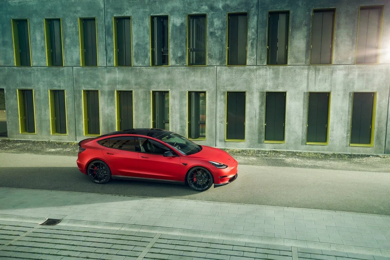 Check price and buy Novitec Carbon Fiber Body kit set for Tesla Model 3