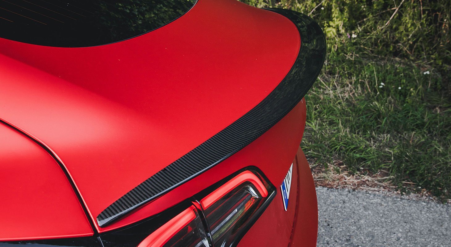 Rear Spoiler Novitec Carbon Set For Tesla Model 3 Buy With Delivery 