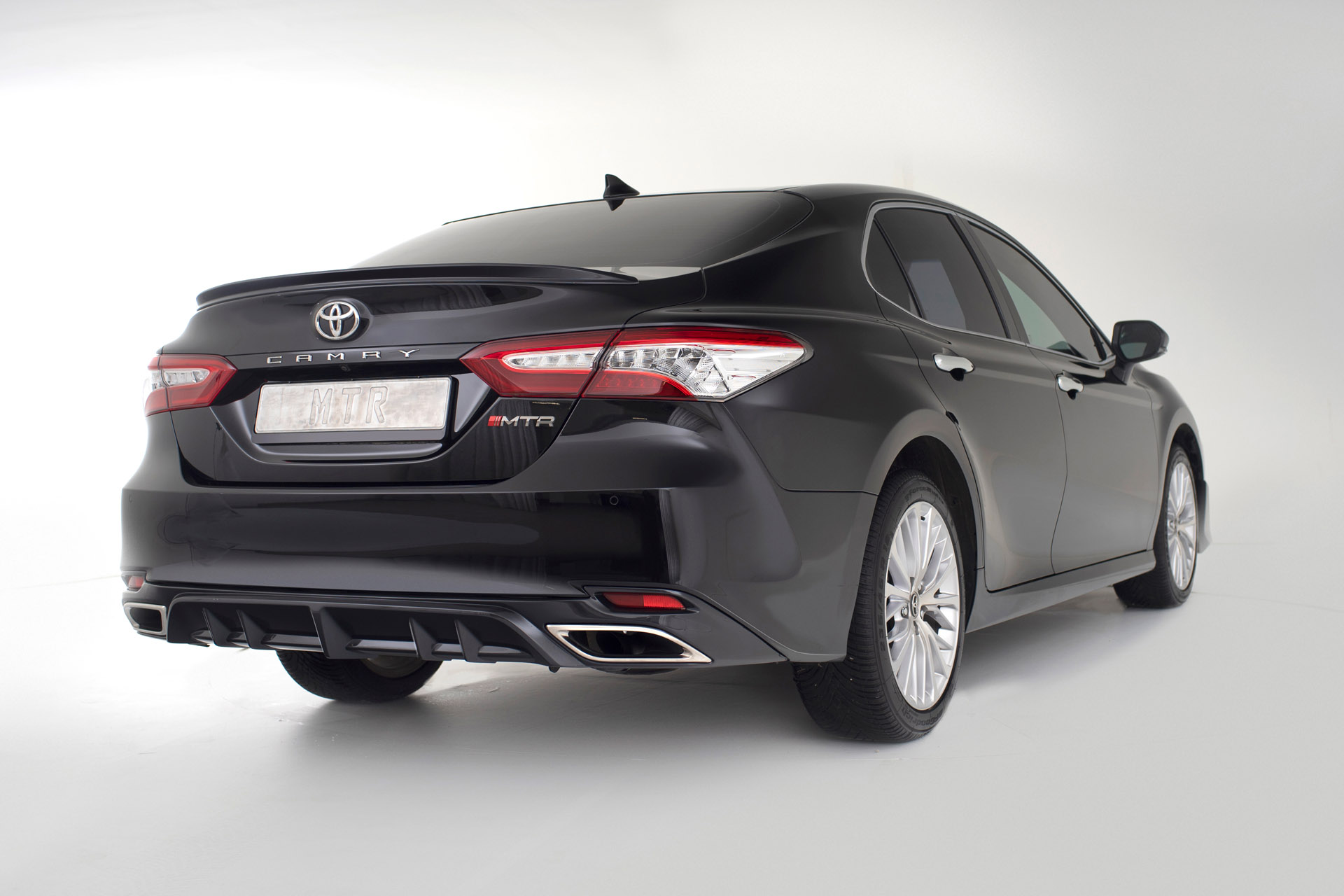 Rear bumper diffuser MTR Design for Toyota Camry XV70 for 2.0 и 2.5 L modification