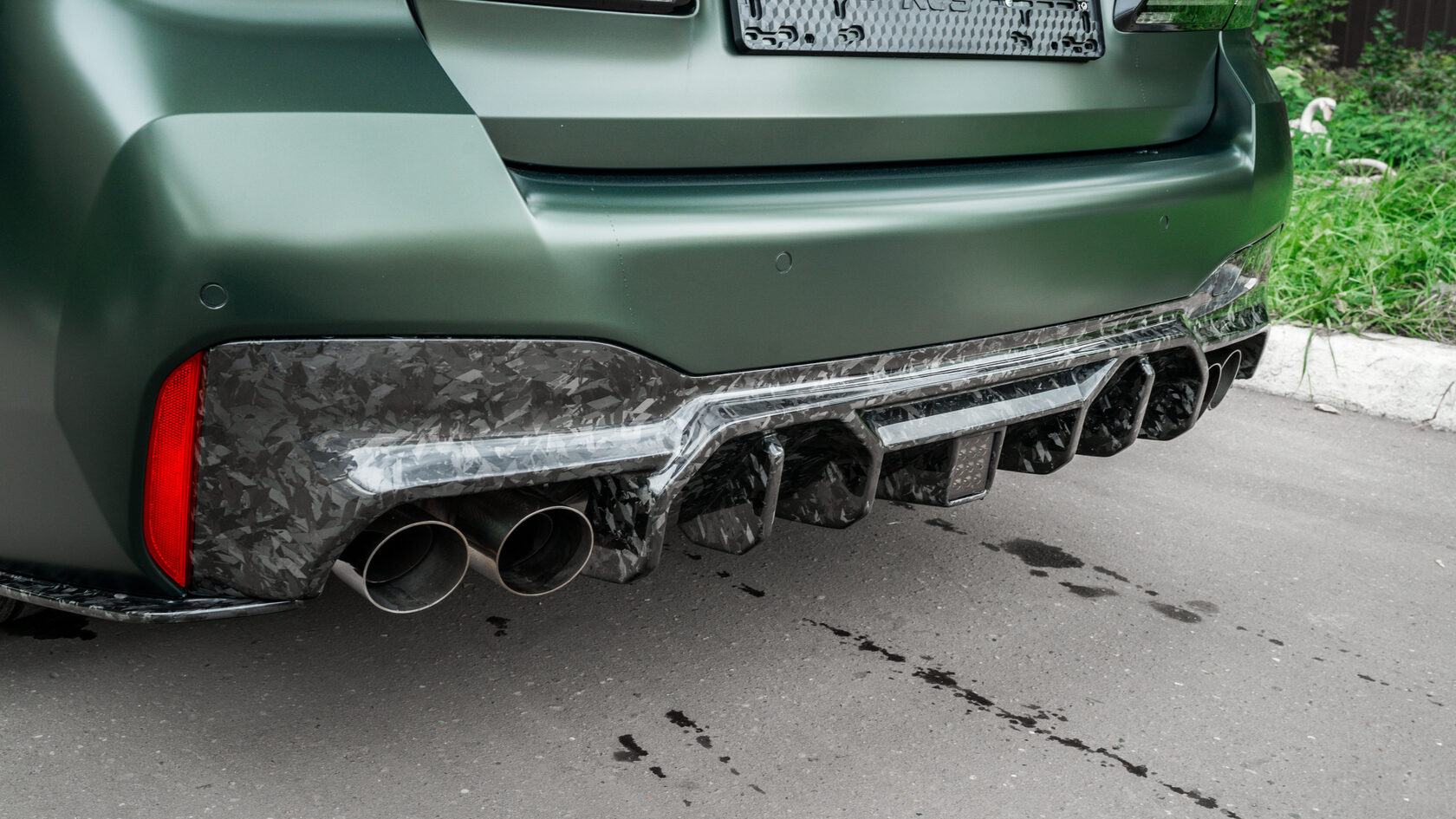 Diffuser Super Jet Forged Carbon for BMW M5 F90 Buy with delivery ...